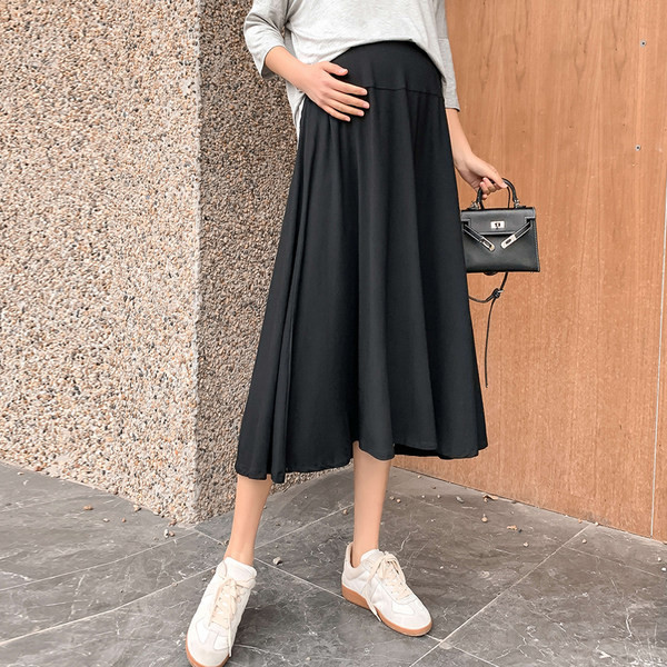 Разкроена дамска пола за бременни