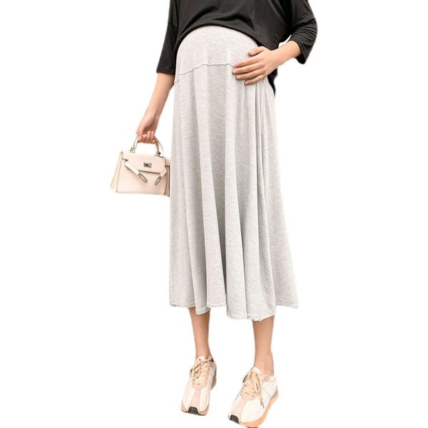 Разкроена дамска пола за бременни