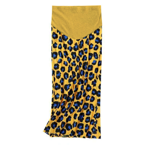 Ежедневна дамска пола с леопардов принт