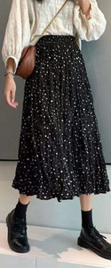 Casual φαρδιά cropped φούστα εγκυμοσύνης