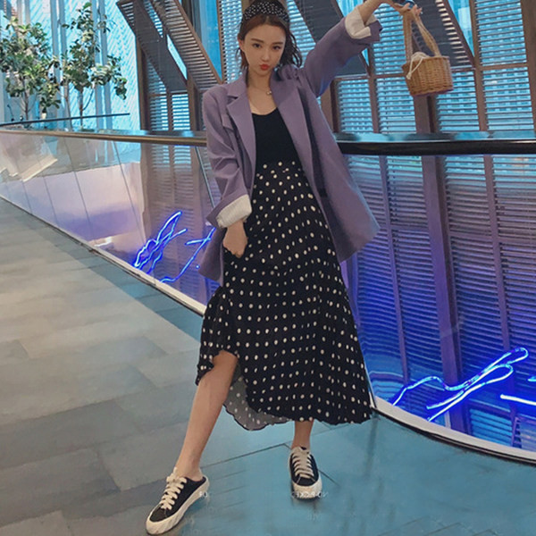 Ежедневна свободна разкроена пола за бременни 