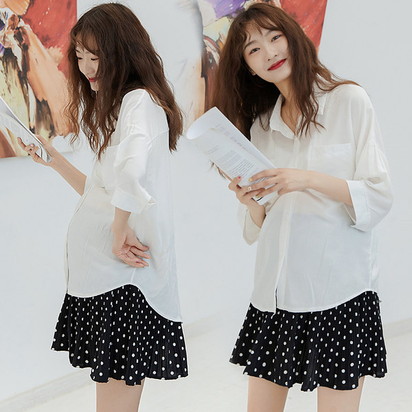 ежедневна дамска пола на точки за бременни