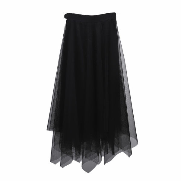 Madingas ilgas sijonas nėščioms moterims