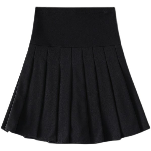 Ежедневна къса плисирана пола за бременни жени