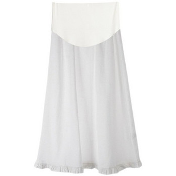 Γυναικεία κλος  φούστα σε λευκό χρώμα