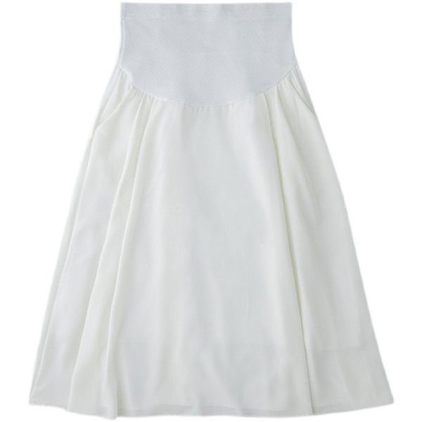 Moderna skraćena trudnička suknja visokog struka