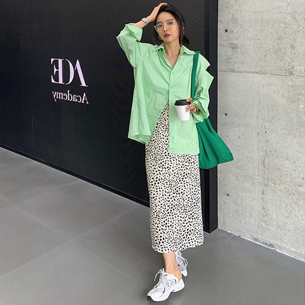 Ежедневна дамска пола с висока талия за бременни