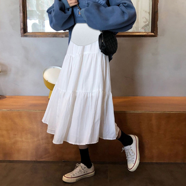 Разкроена дамска пола за бременни