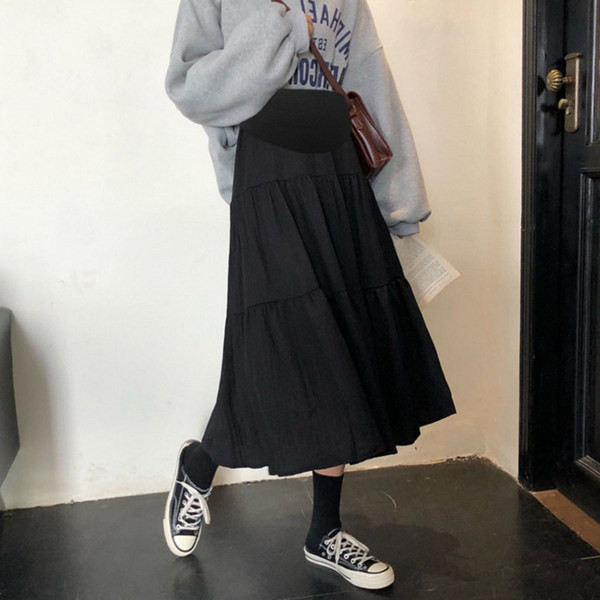 Разкроена дамска пола за бременни