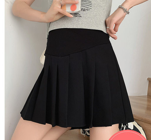 Нов модел дамска плисирана пола за бременни