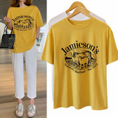 Casual T-Shirt  με λαιμόκοψη  O-Neck για εγκύους