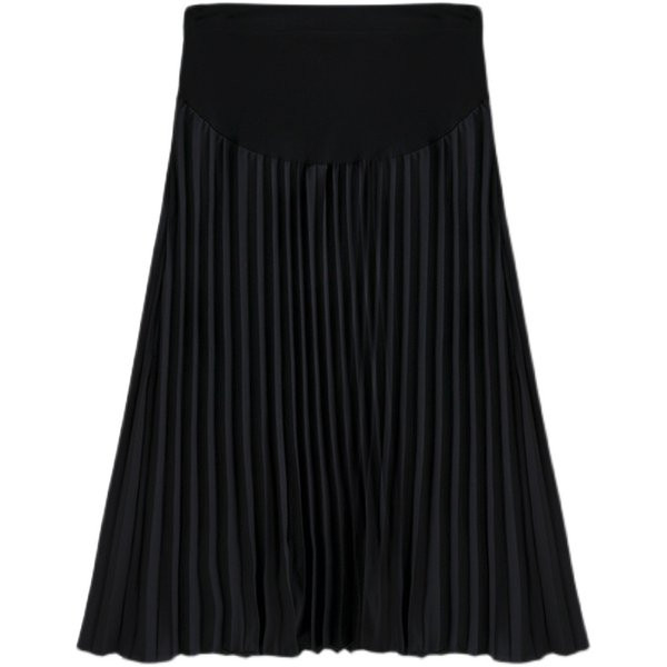 Ležerna plisirana suknja za trudnice