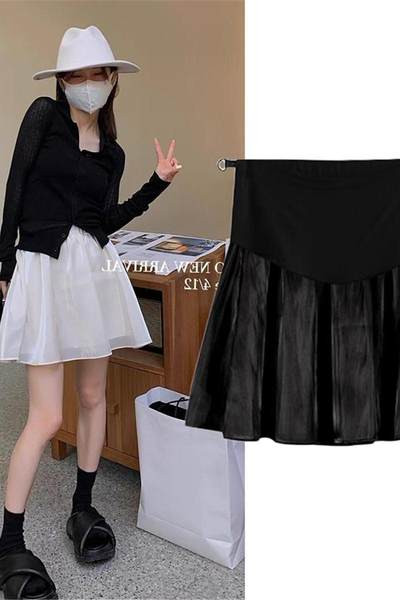 Ženska ležerna suknja za trudnice visokog struka