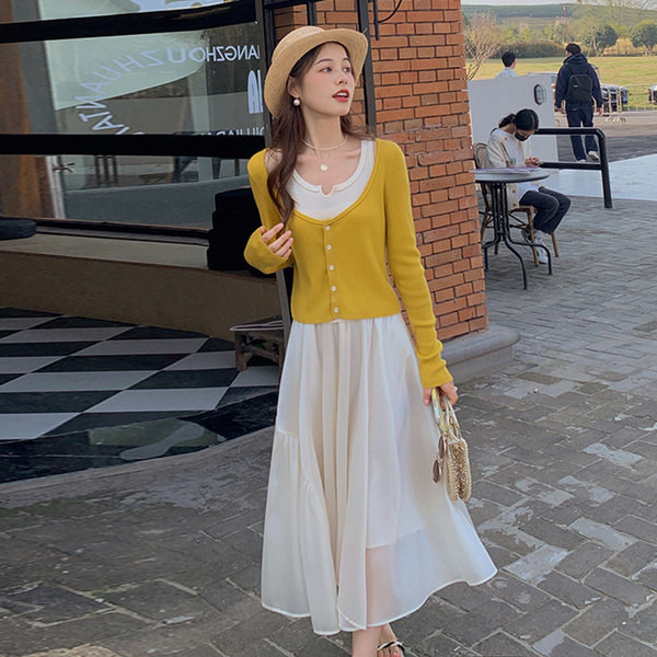 Дамска пола с висока талия за бременни