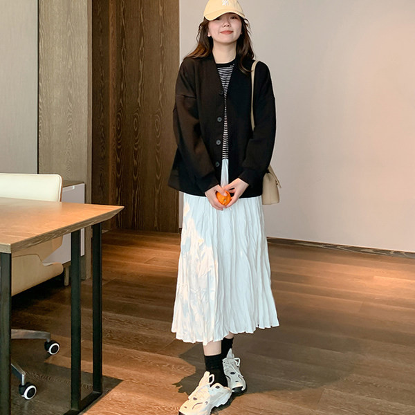 Ежедневна дамска пола с висока талия