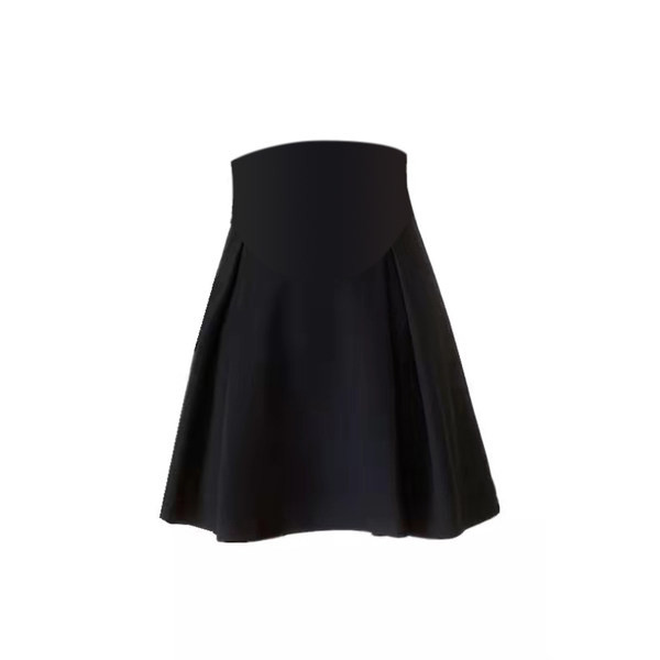 Skraćena mini suknja sa širokom gumicom za trudničku odjeću