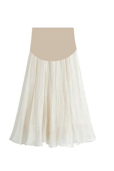 Izrezana trudnička suknja visokog struka