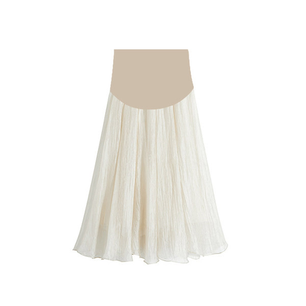 Izrezana trudnička suknja visokog struka