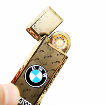 Запалка USB, BMW, Метална,Златиста