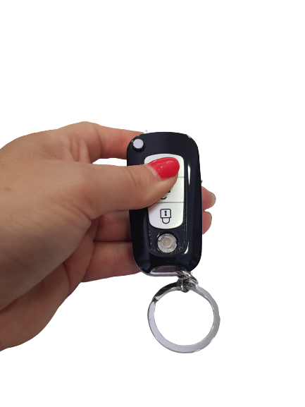 Запалка USB, Автомобилен ключ, Метал/Пластмаса