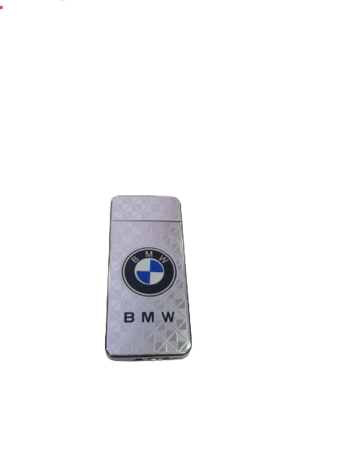 Запалка USB, BMW, Метална, Сребриста