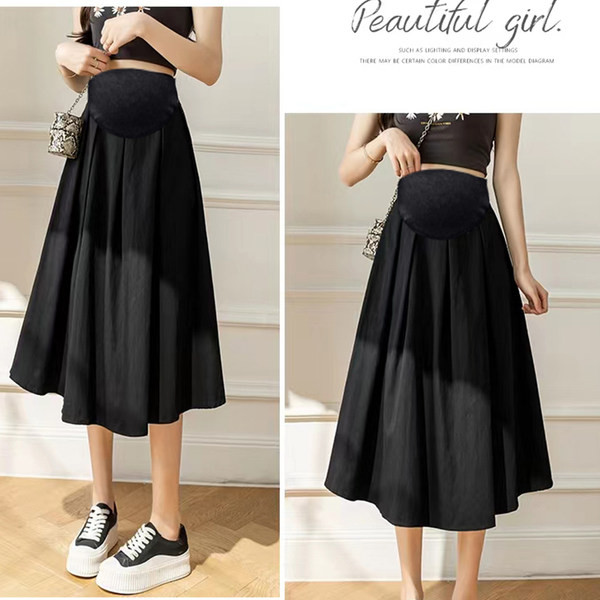 Лятна широка пола за бременни