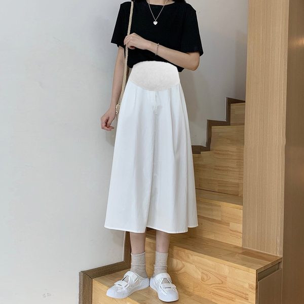 Ежедневна пола за бременни с джобове