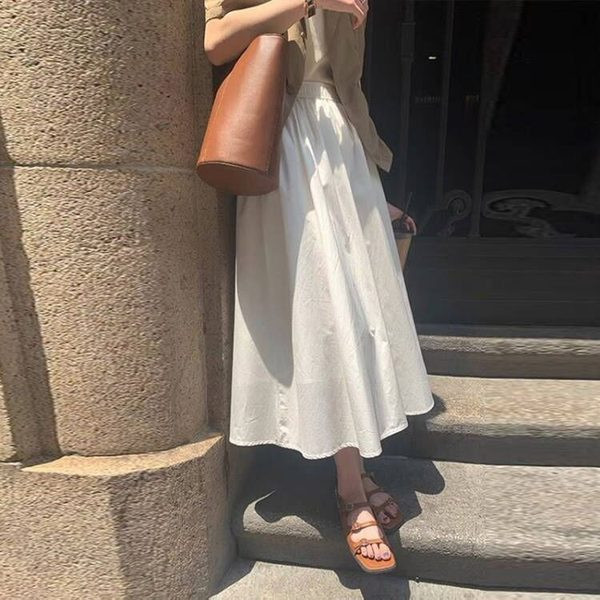 Ежедневна пола за бременни с джобове