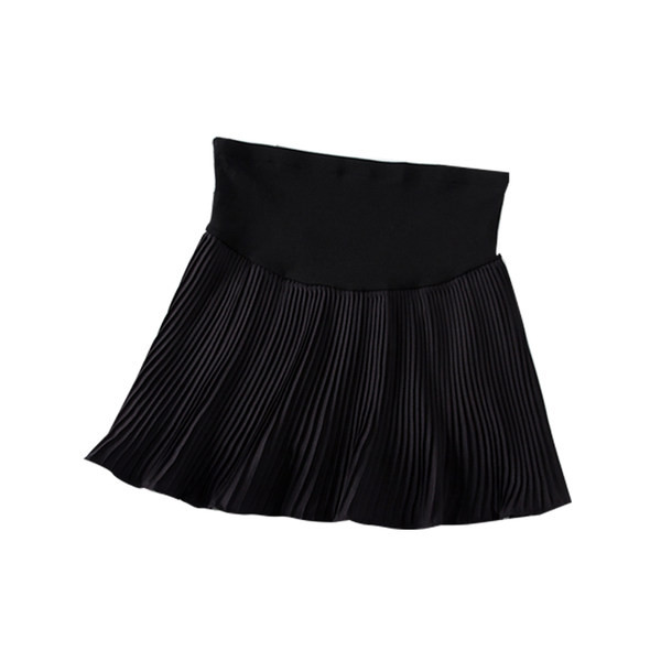 Къса плисирана пола  за бременни