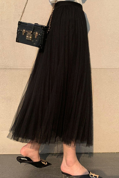 Дълга пола за бременни - два модела