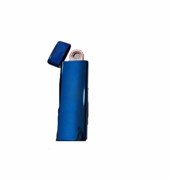Електрическа Запалка, Плочка, Синя, USB Зареждане