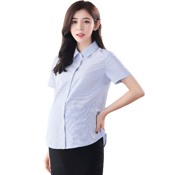 Γυναικείο πουκάμισο εγκυμοσύνης με κλασικό γιακά