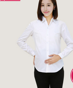 Πουκάμισο εγκυμοσύνης κλασικό μοντέλου - με κοντό ή μακρύ μανίκι