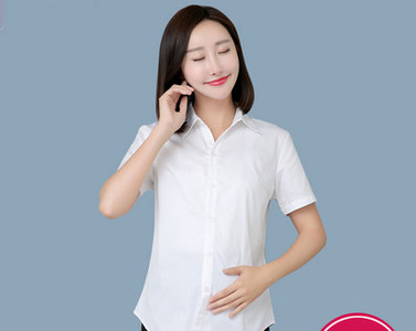 Πουκάμισο εγκυμοσύνης κλασικό μοντέλου - με κοντό ή μακρύ μανίκι