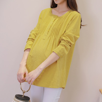 Ανοιξιάτικο-φθινοπωρινό πουκάμισο με μακριά μανίκια