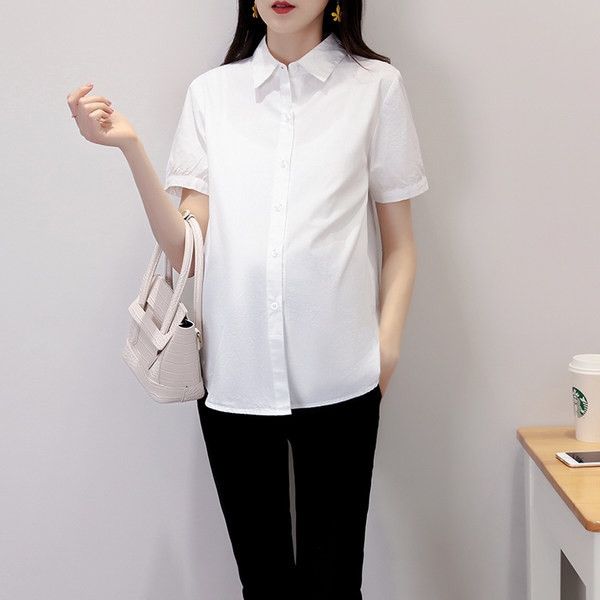 Καλοκαιρινό κοντομάνικο πουκάμισο εγκυμοσύνης