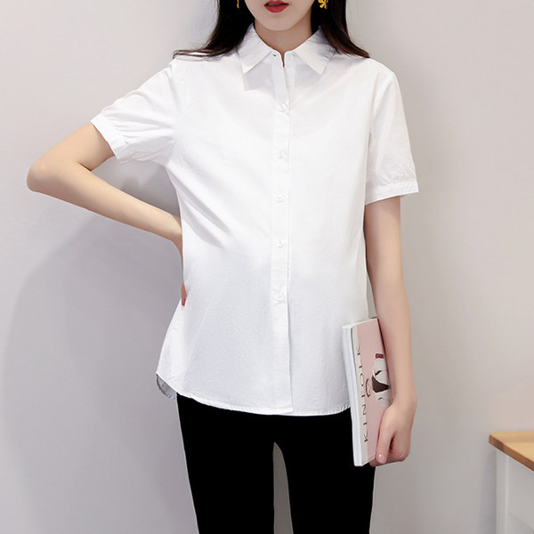 Καλοκαιρινό κοντομάνικο πουκάμισο εγκυμοσύνης