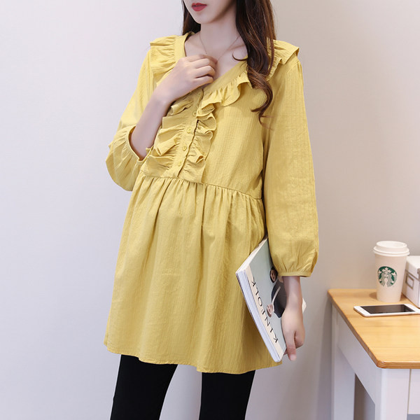 Rudeniniai marškinėliai ilgomis rankovėmis