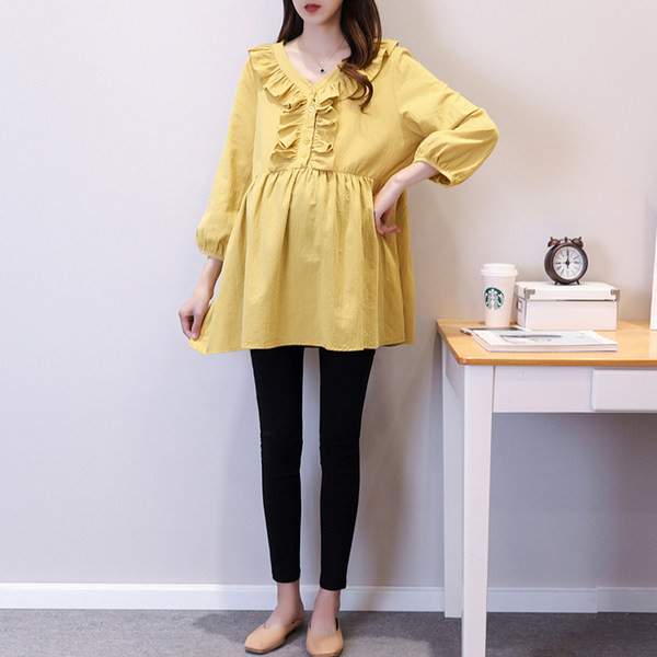 Rudeniniai marškinėliai ilgomis rankovėmis