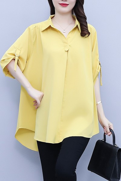 Πουκάμισο εγκυμοσύνης με μανίκι 3/4