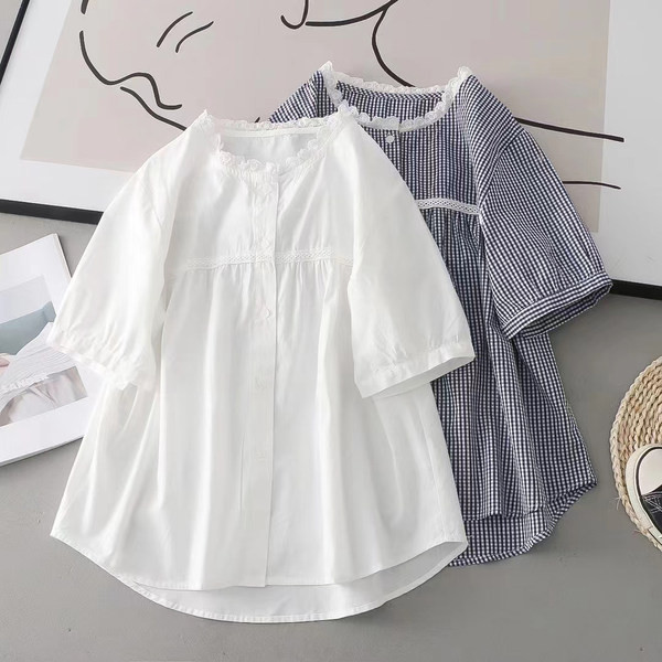 Γυναικείο καλοκαιρινό πουκάμισο εγκυμοσύνης