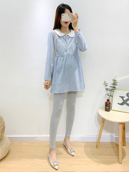 Novi model ženske majice za trudnice dugih rukava