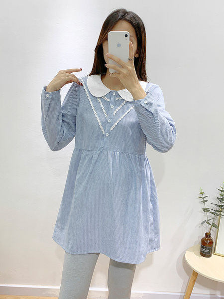 Novi model ženske majice za trudnice dugih rukava