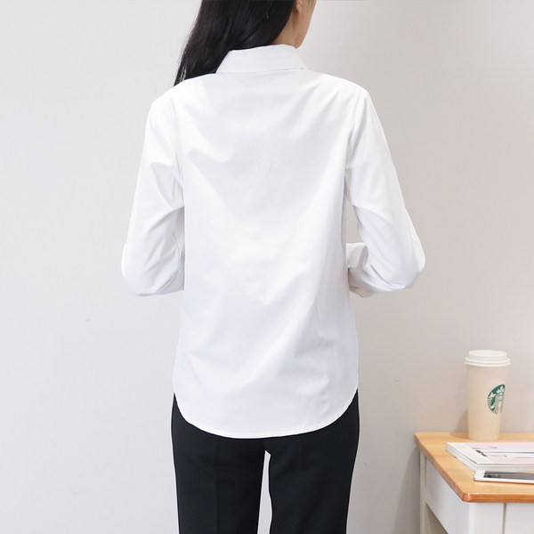 Γυναικείο καθαρό μοντέλο μακρυμάνικο πουκάμισο εγκυμοσύνης