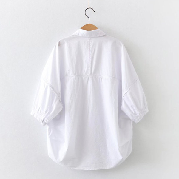 Ljetna skraćena trudnička košulja 3/4 rukava