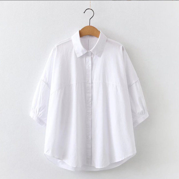 Ljetna skraćena trudnička košulja 3/4 rukava