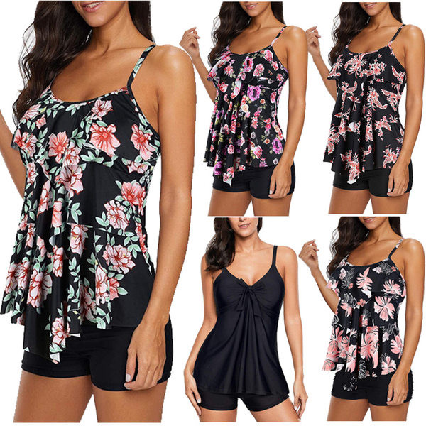 Dviejų dalių maudymosi kostiumėlis nėščiosioms