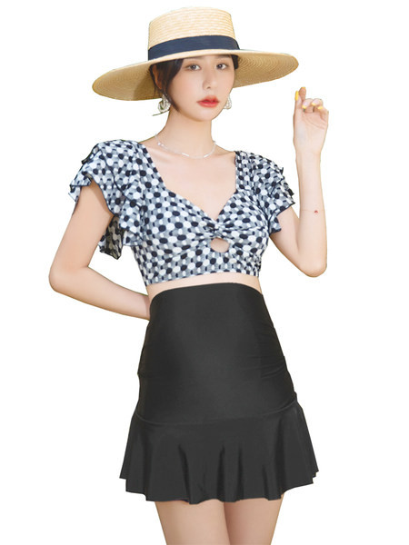 Μοντέρνο γυναικείο μαγιό εγκυμοσύνης 