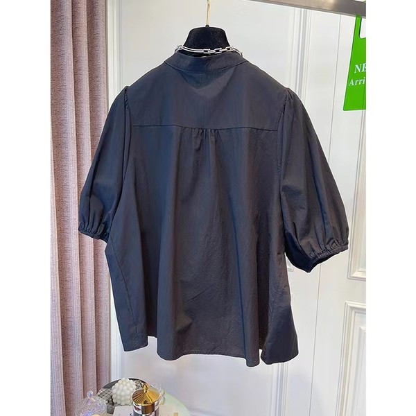 Γυναικείο πουκάμισο εγκυμοσύνης με φουσκωτά μανίκια