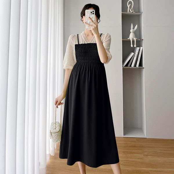 Ženska trudnička haljina, model izreza